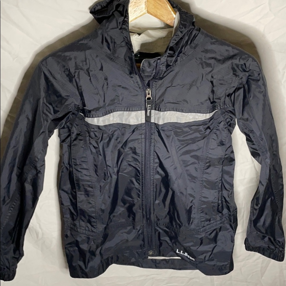 LL Bean Boys Rain Jacket